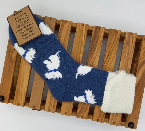 Jess lou westie socks dog - jess,
