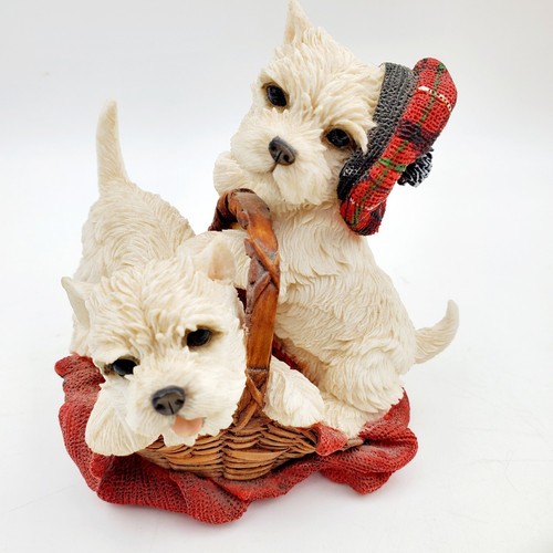 Country artists westie pair - westie,