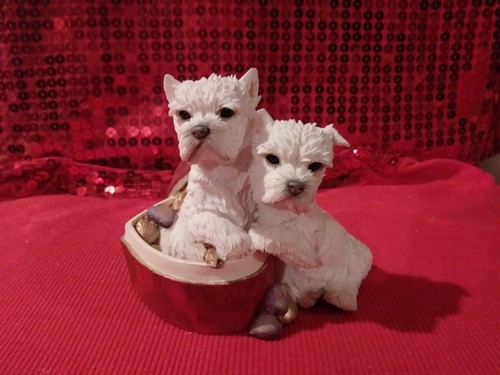 Country artists westie pair - artists, "westie