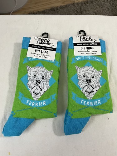 West highland terrier socks - west, 2